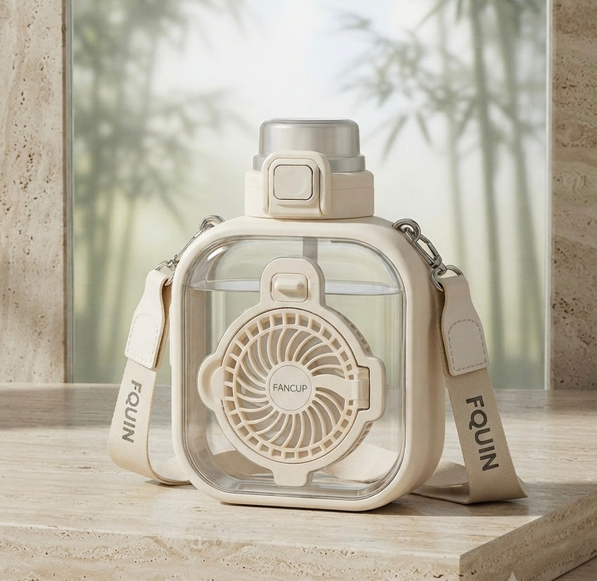 Ventilateur Gourde Portable avec Bandoulière