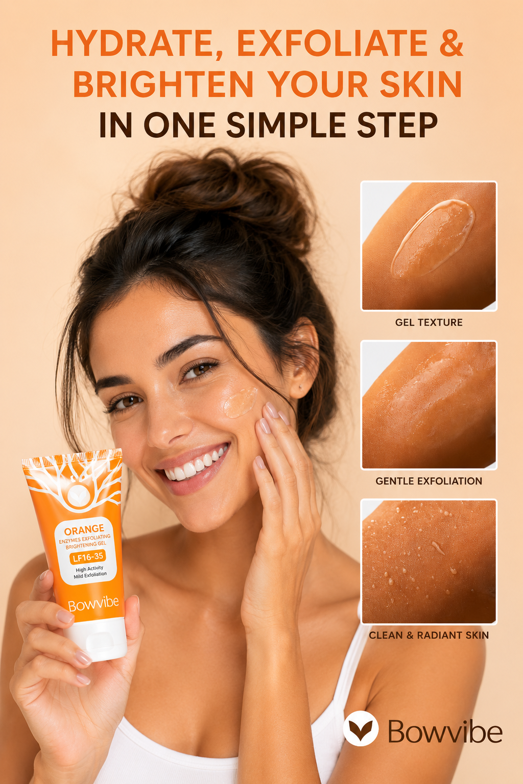 Gels Exfoliant à l’Orange Adieu taches sombres & rugosités