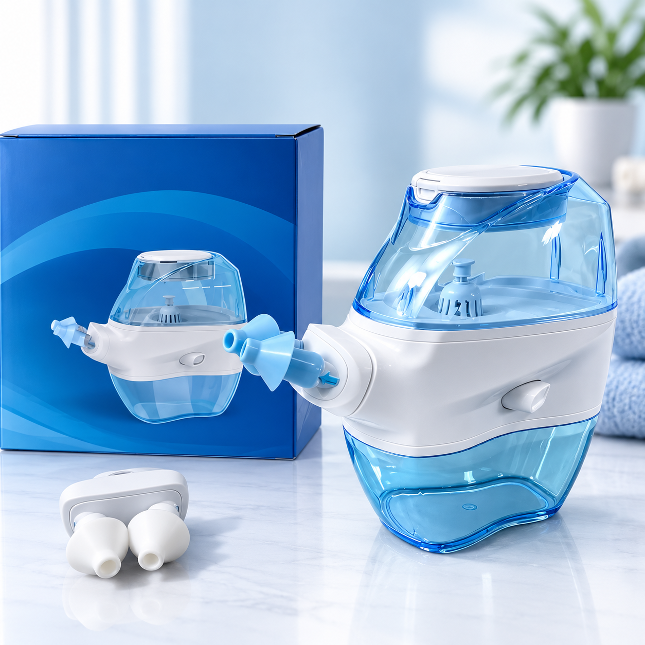 Nasal Pro™ Nettoyage nasal à double action