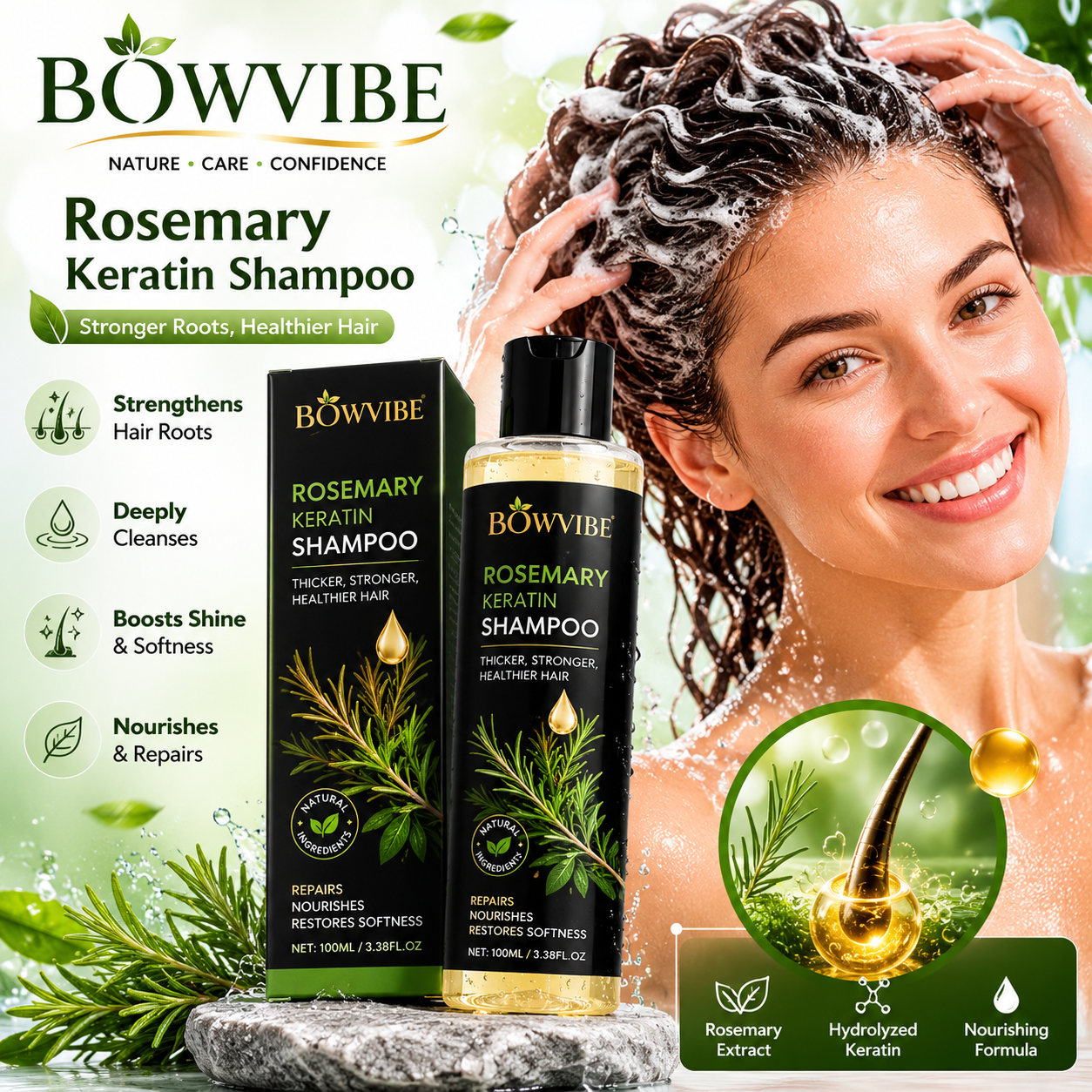 Shampoing Réparateur 3-en-1