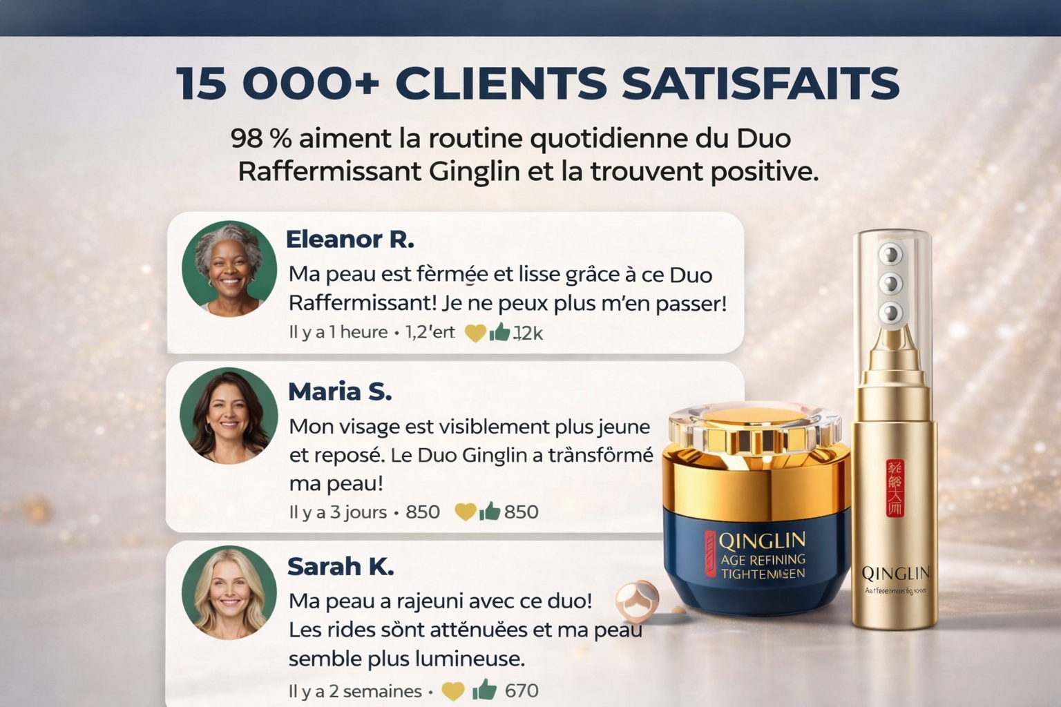 Dúo Reafirmante Rostro y Contorno de Ojos