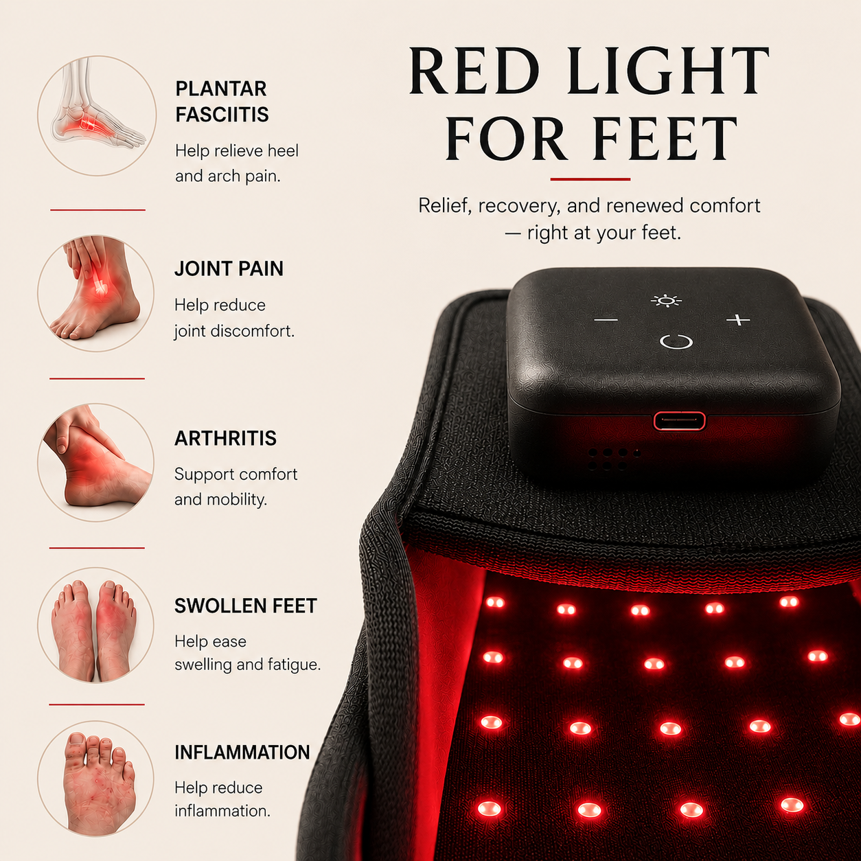 Aure Step Chaussons Lumière