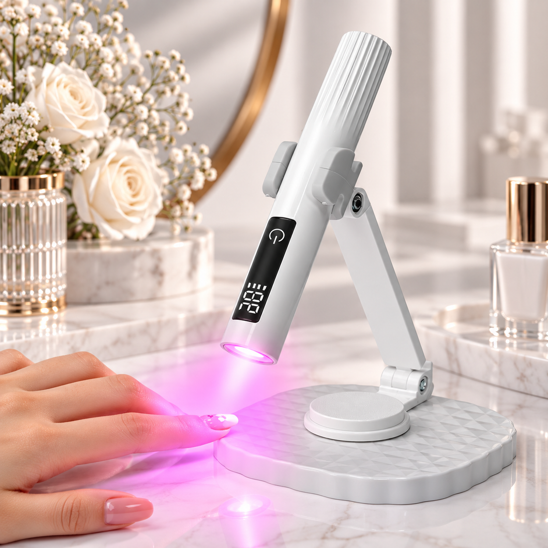 Lampe UV LED Sans Fil Portable & Longue Autonomie