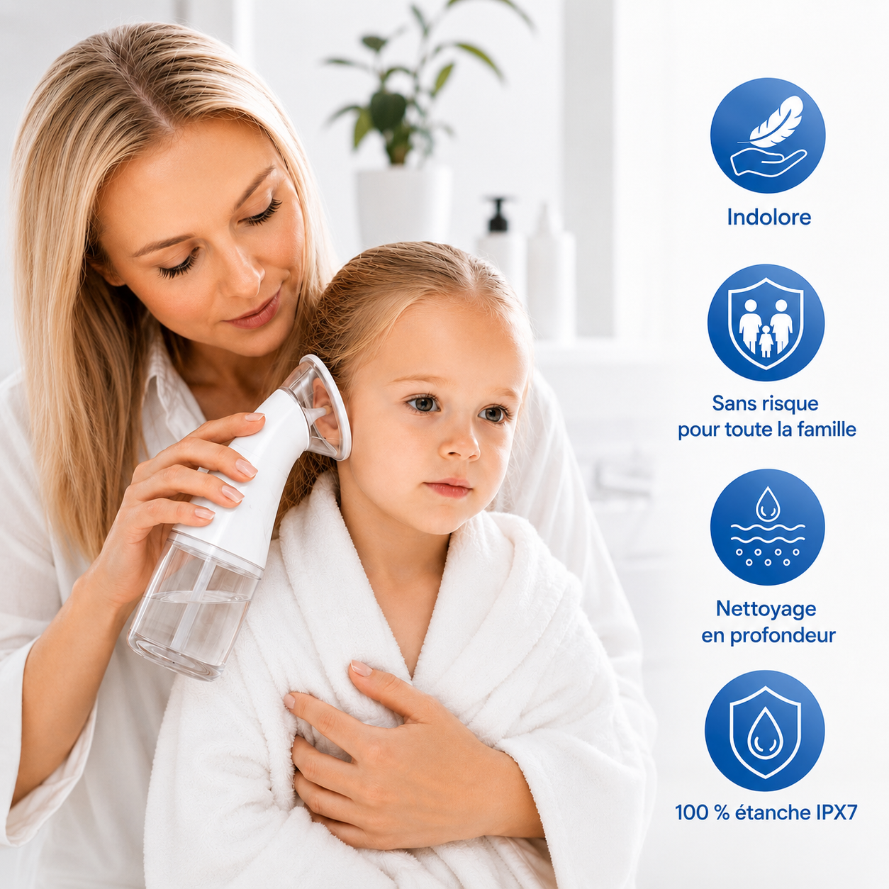 Pulitore auricolare Pro ultra-rapido e impermeabile