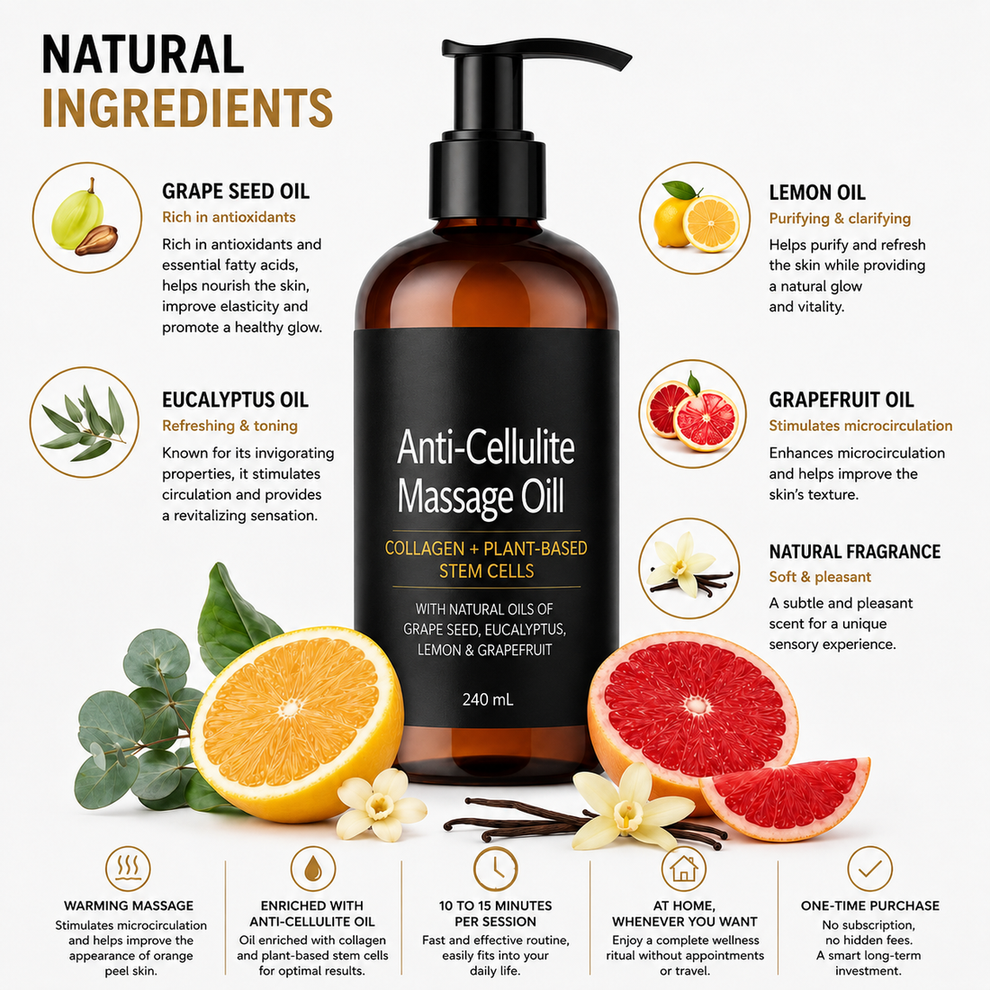 Rituale lisciante Pro™ Anticellulite + olio al collagene