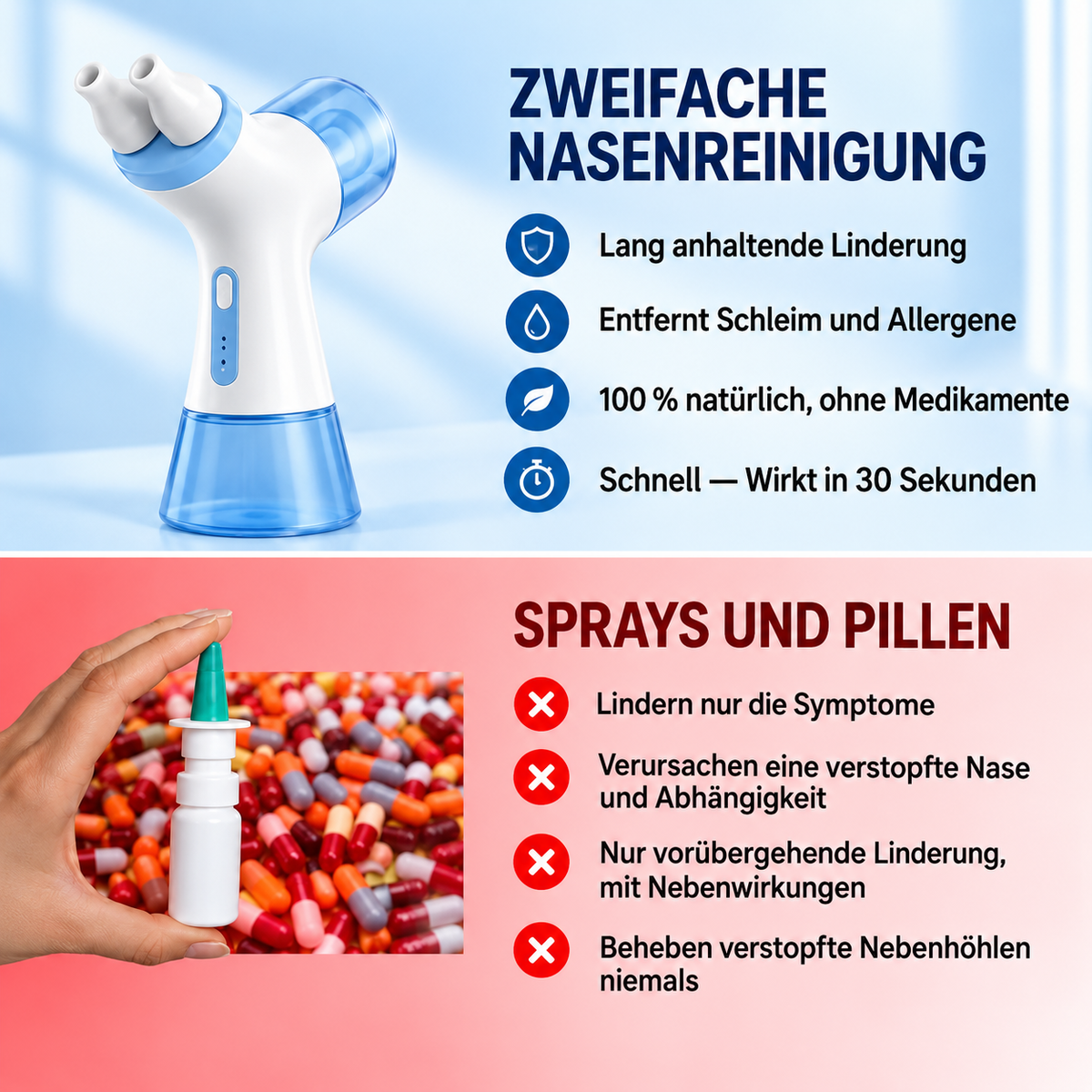 Limpiador nasal Pro