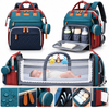 Sac à Langer 2 en-1 avec Lit Bébé Portable
