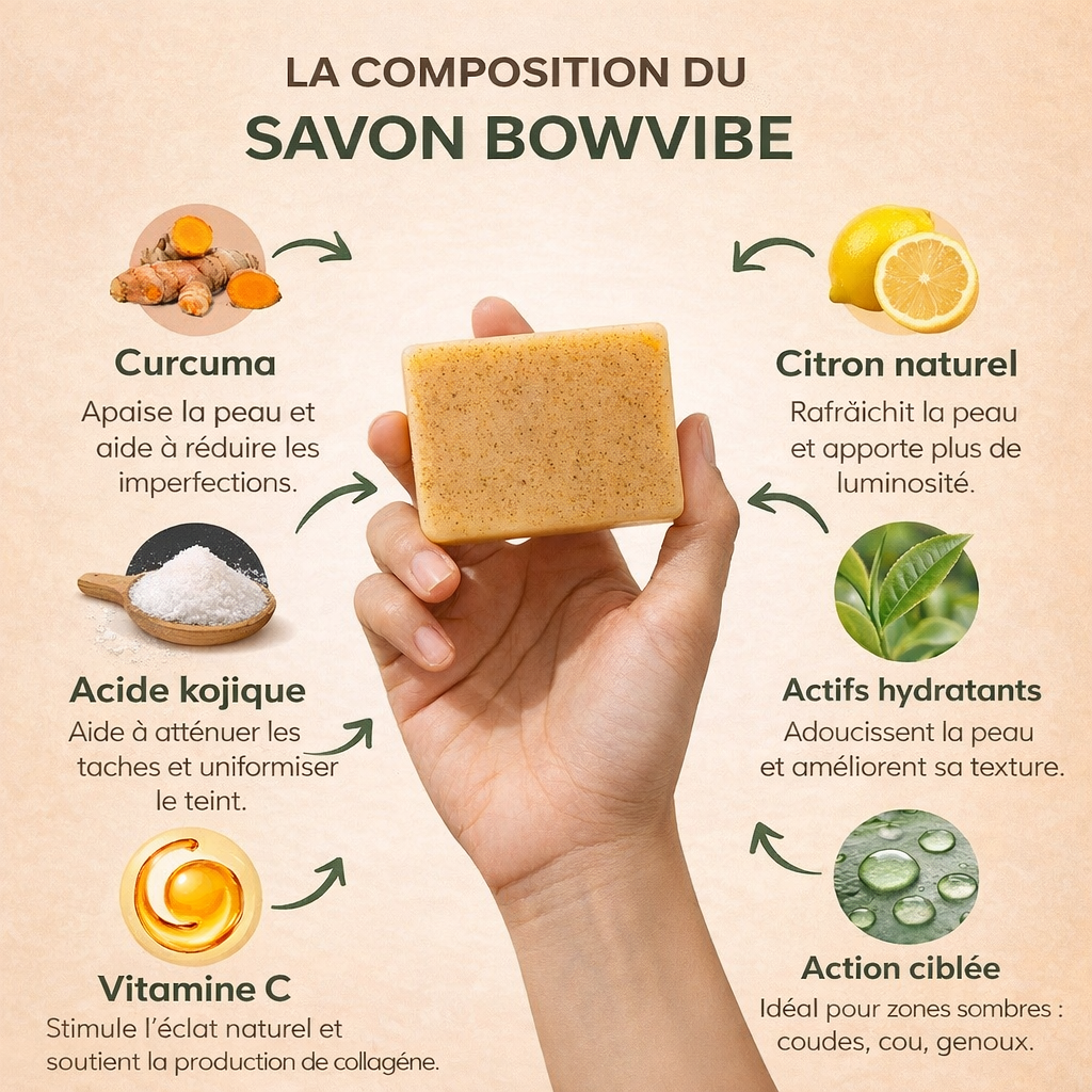 Savon Bowvibe Antimacchia al Curcuma