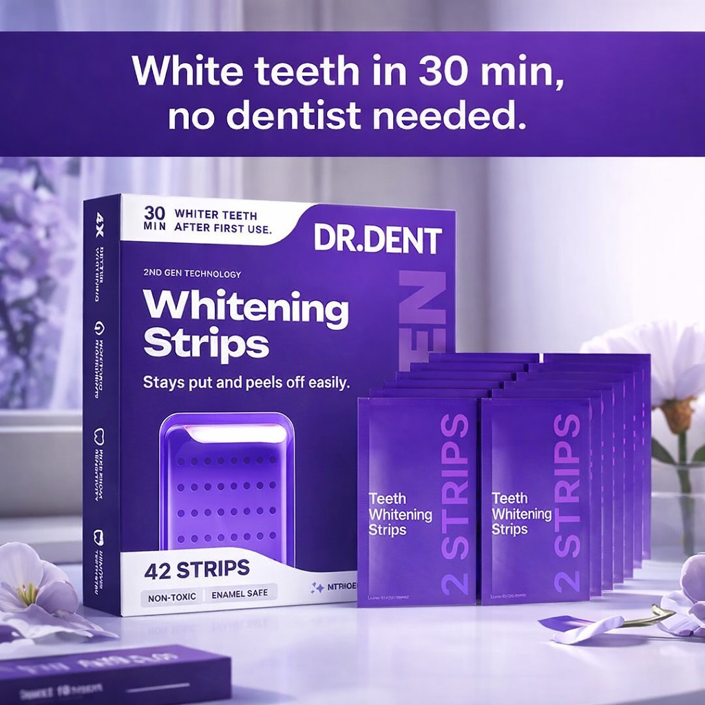Le sourire éclatant que votre dentiste vous facture une fortune en 30 minutes chez vous