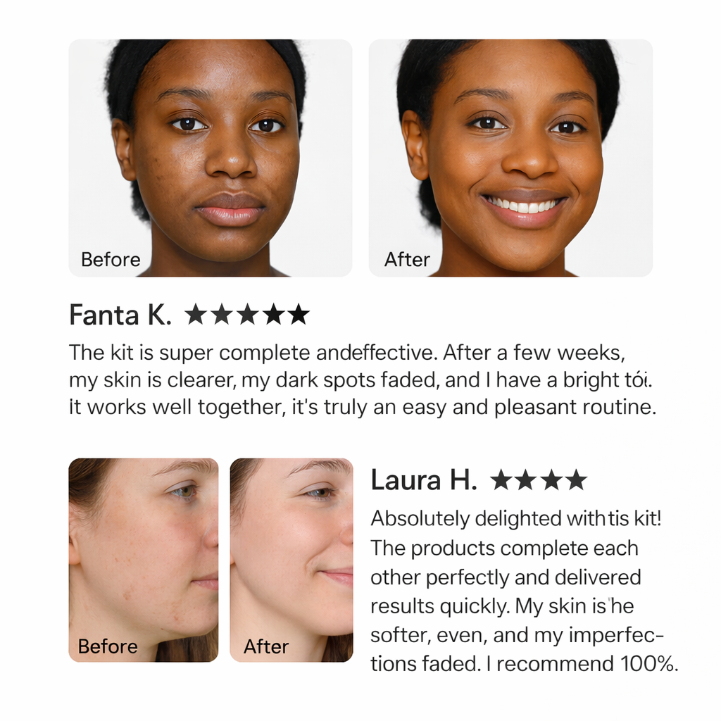 Breng je huid natuurlijk in balans, zonder te verhelderen