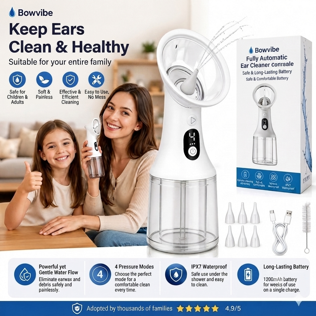 Nettoyeur Auriculaire Pro Ultra Rapide & Étanche
