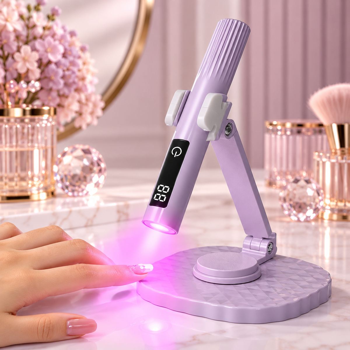 Lampe UV LED Sans Fil Portable & Longue Autonomie