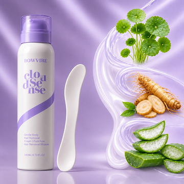 Mousse depilatoria per una pelle liscia senza irritazioni