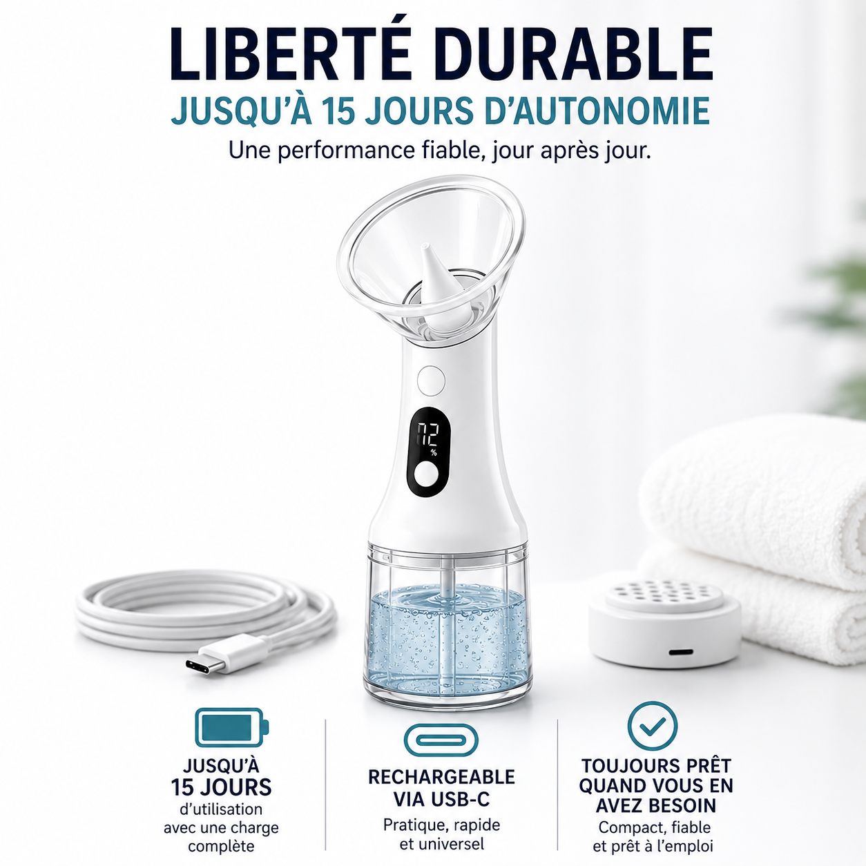 Pulitore auricolare Pro ultra-rapido e impermeabile