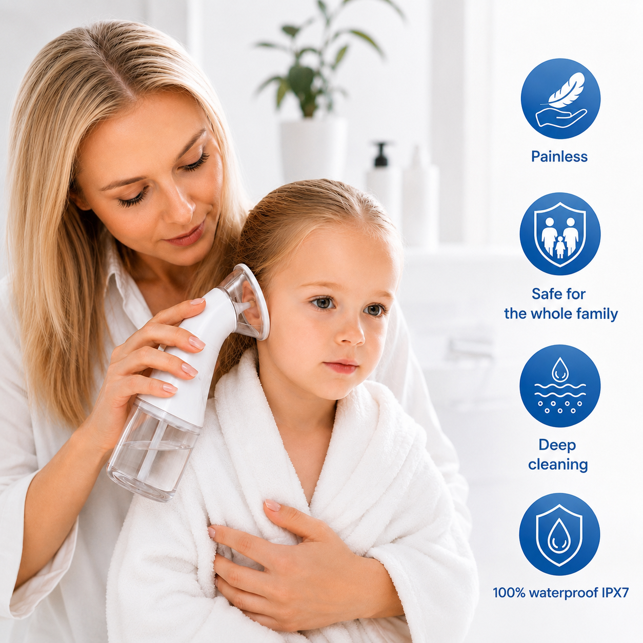 Pulitore auricolare Pro ultra-rapido e impermeabile