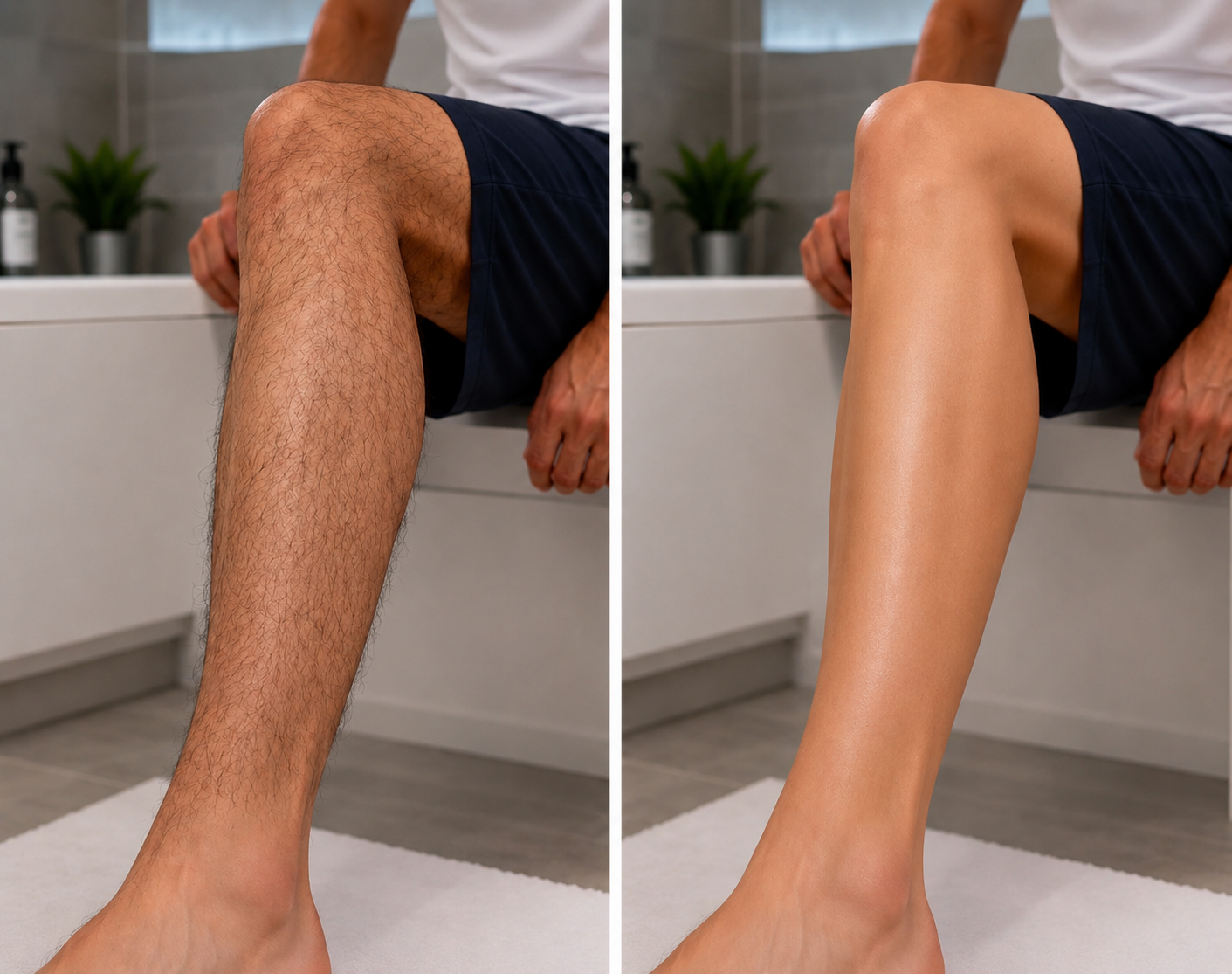 Mousse depilatoria per una pelle liscia senza irritazioni