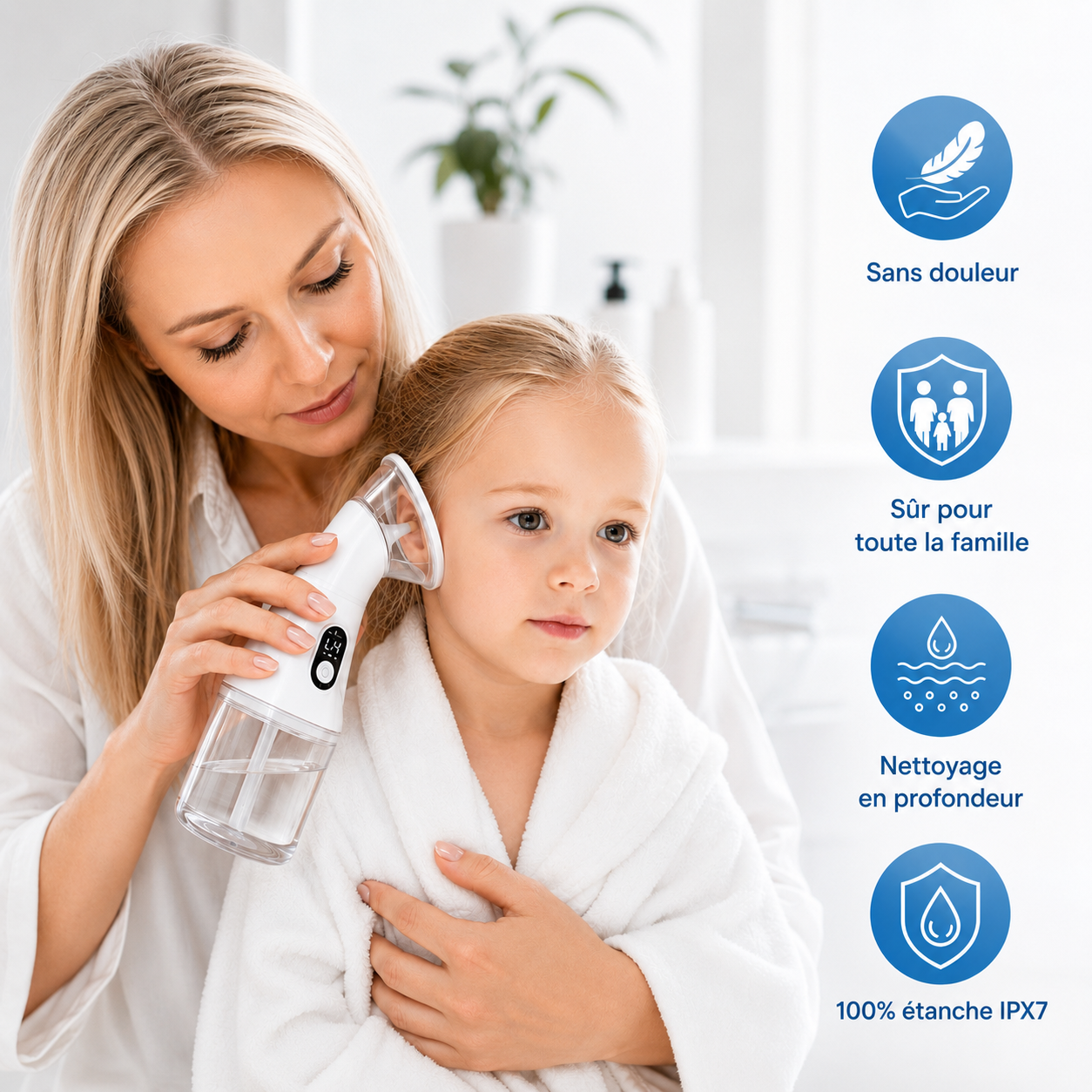 Pulitore auricolare Pro ultra-rapido e impermeabile