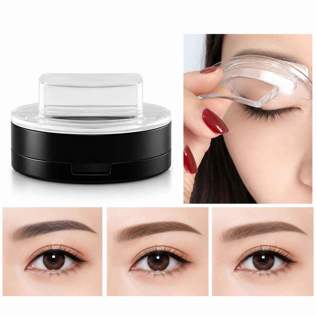 Almohadilla para cejas exprés