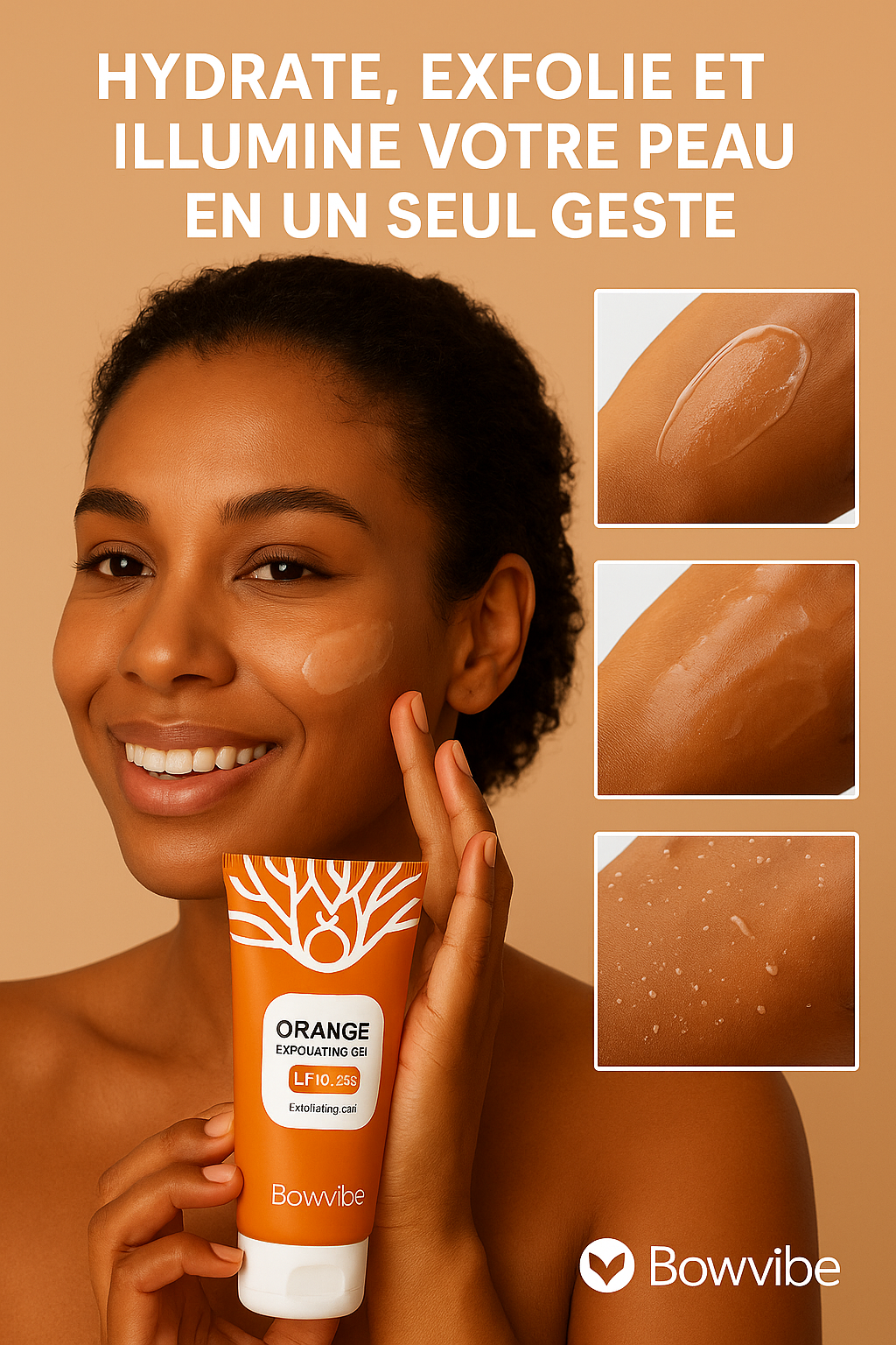 Gel Exfoliant à l’Orange – Teint plus éclatant dès la 1re utilisation