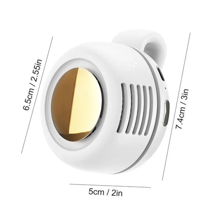 Mini Ventilateur Portable Sans Pales – Rechargeable, Silencieux, Clipsable & Multifonction | Le Bon Plan Fraîcheur de l’Été