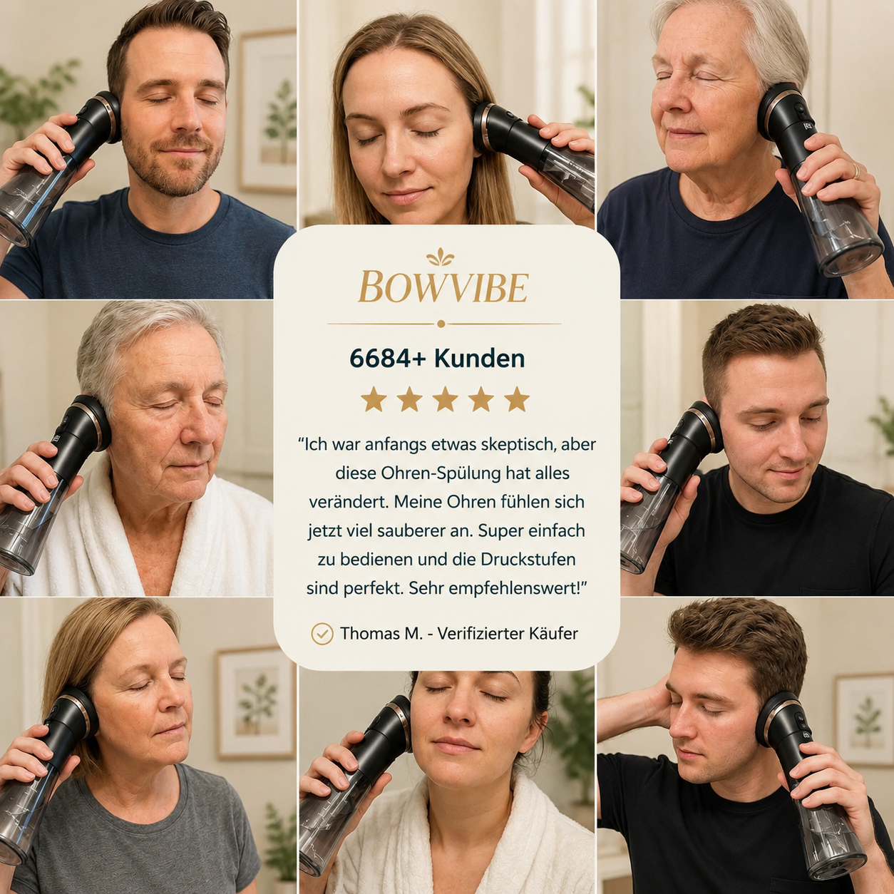Pulitore professionale per le orecchie Pro™ a doppio serbatoio