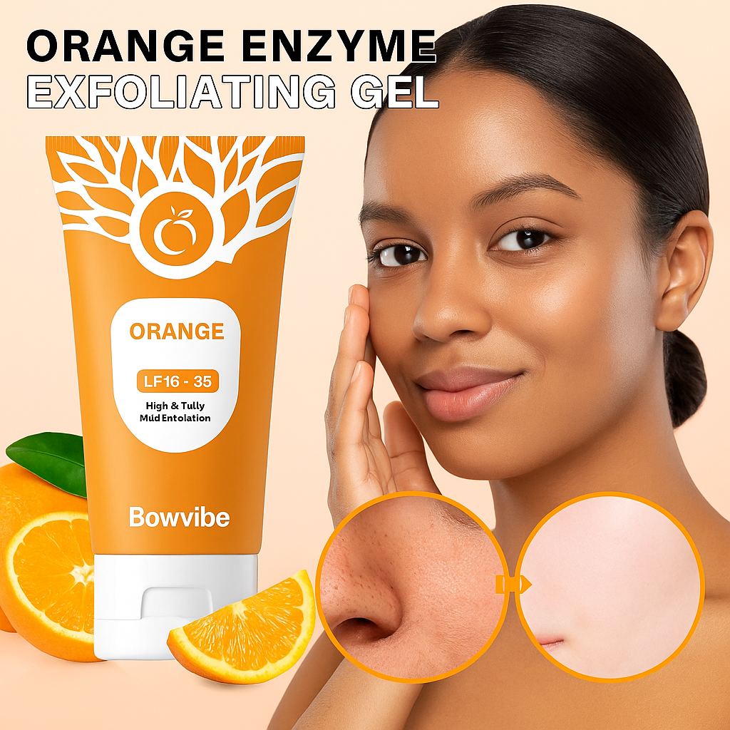 Gel Exfoliant à l’Orange – Teint plus éclatant dès la 1re utilisation