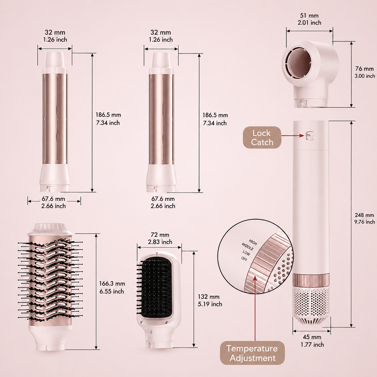 StylePro Bürste 5-in-1