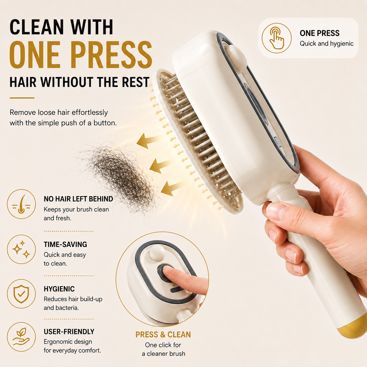 Brosse Anti-Nœuds & Anti-Frisottis