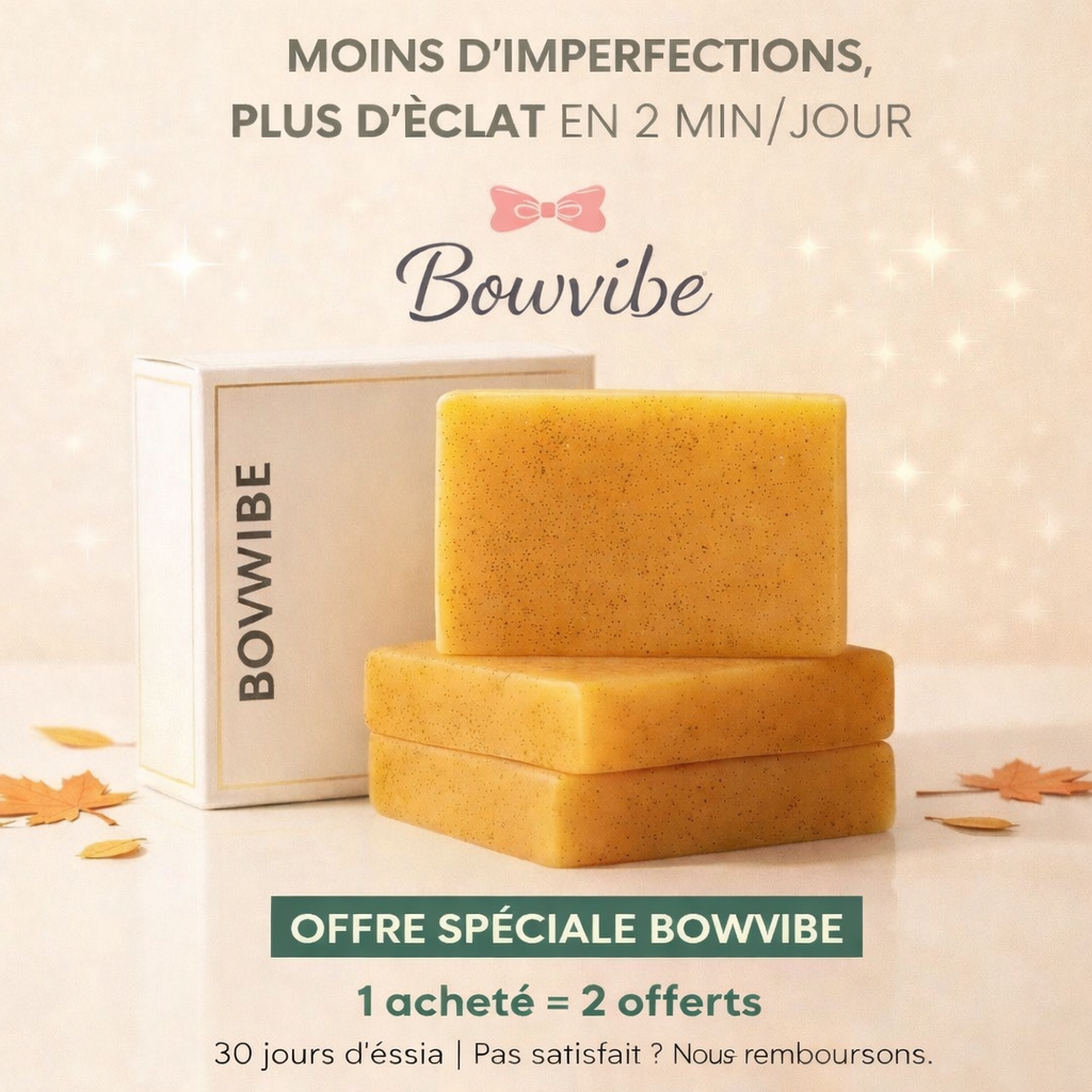 Savon Bowvibe Против петна с куркума