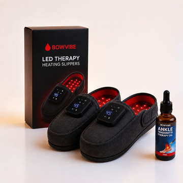 Pantofole per terapia a luce rossa Bowvibe™
