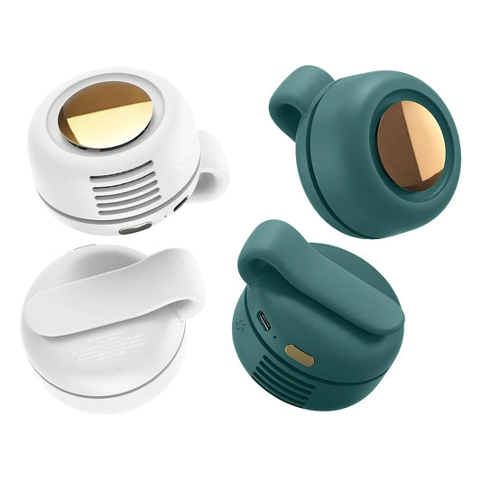 Mini Ventilateur Portable Sans Pales – Rechargeable, Silencieux, Clipsable & Multifonction | Le Bon Plan Fraîcheur de l’Été