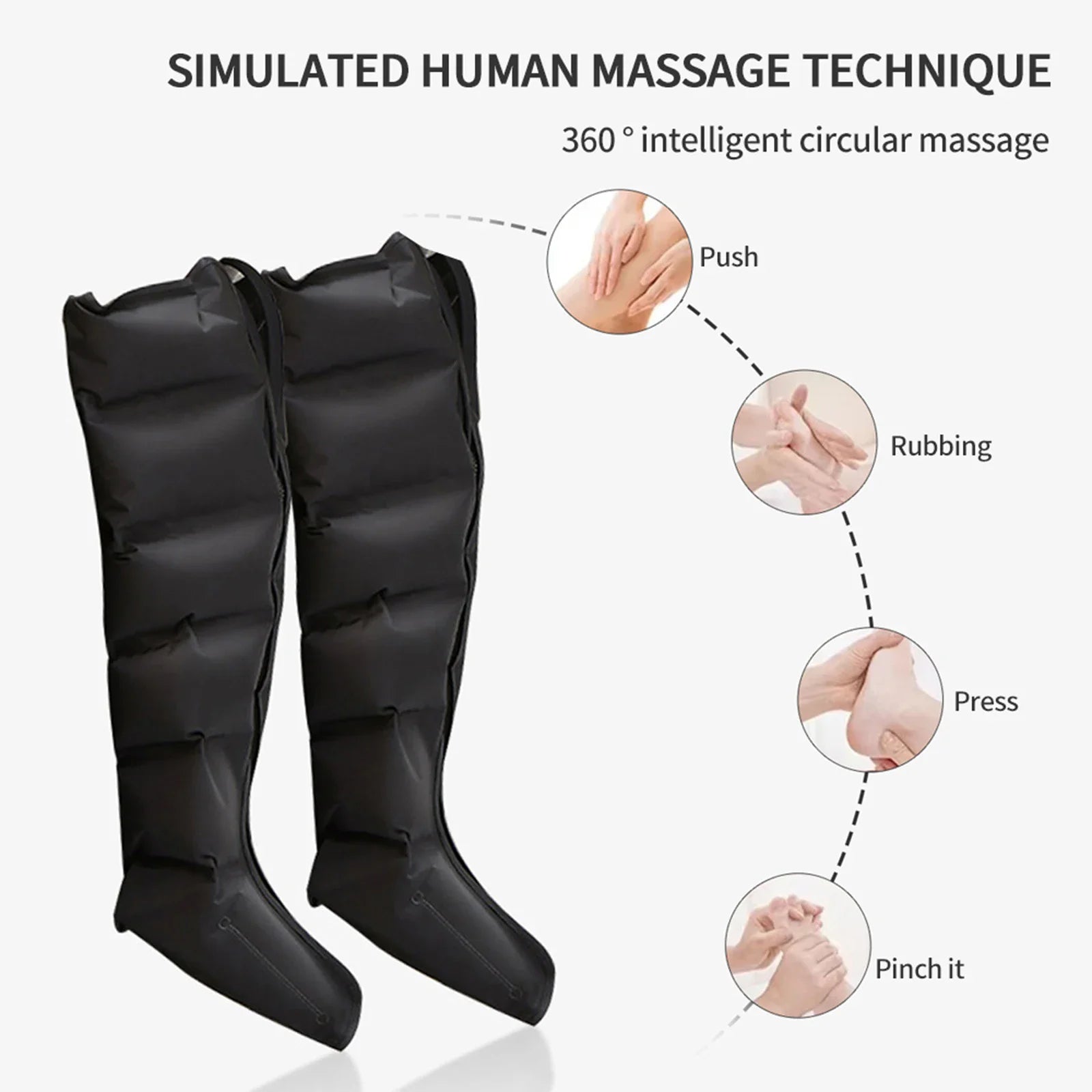 NOUVEAU Bottes Massage Jambes