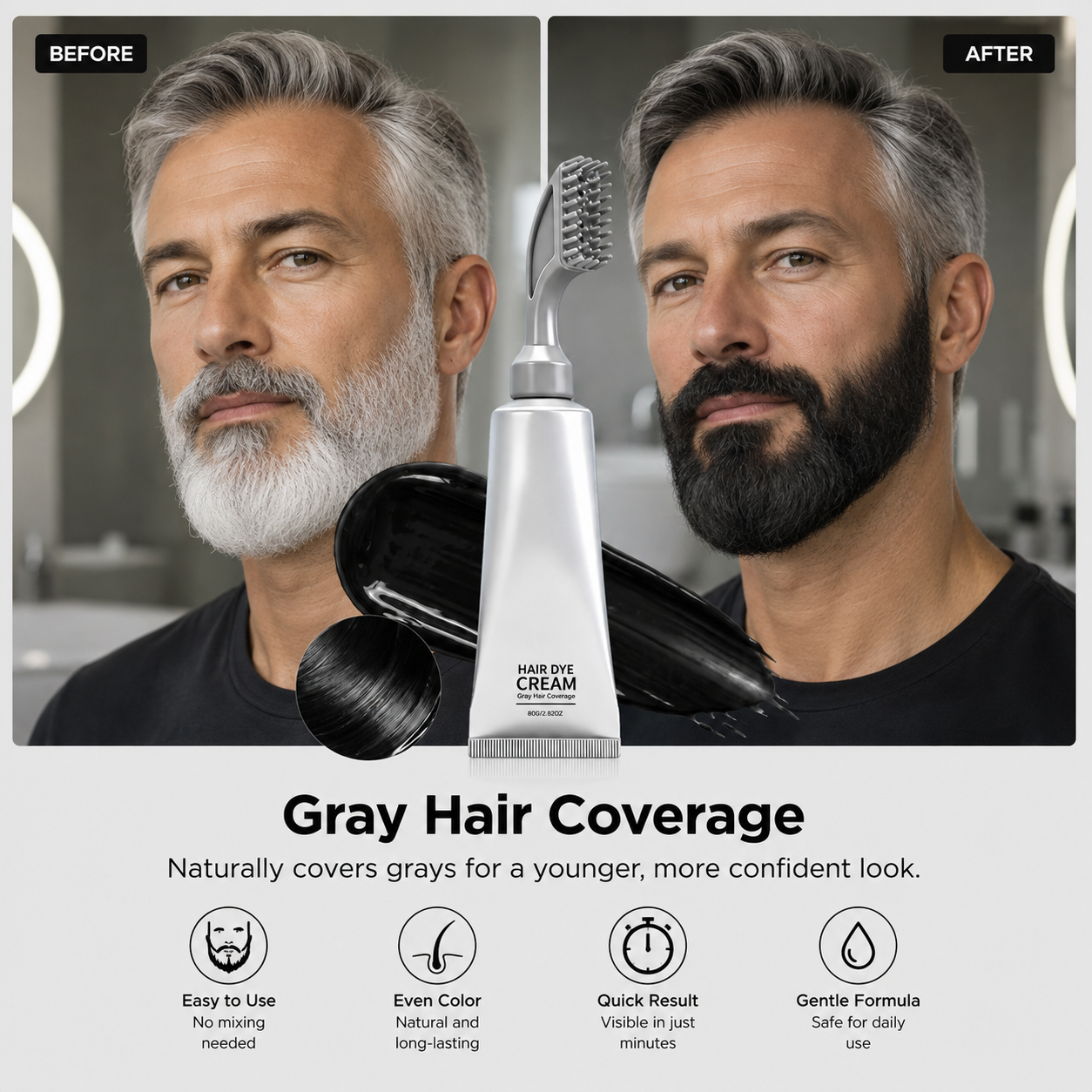 Easy Comb Colouring Cream