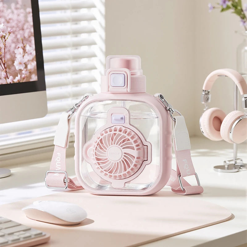Ventilateur Gourde Portable avec Bandoulière