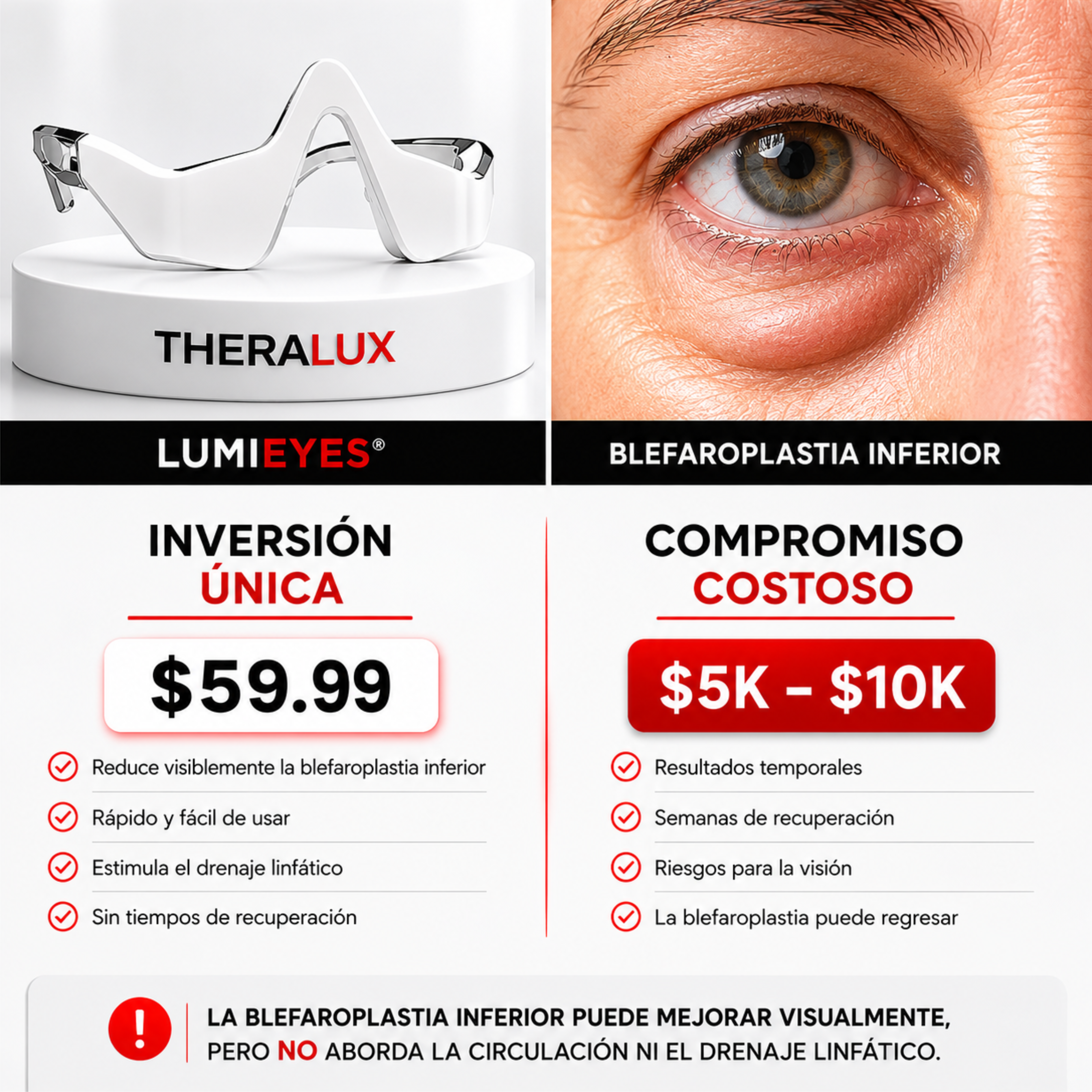 LumiEyes Lunettes Régénérantes