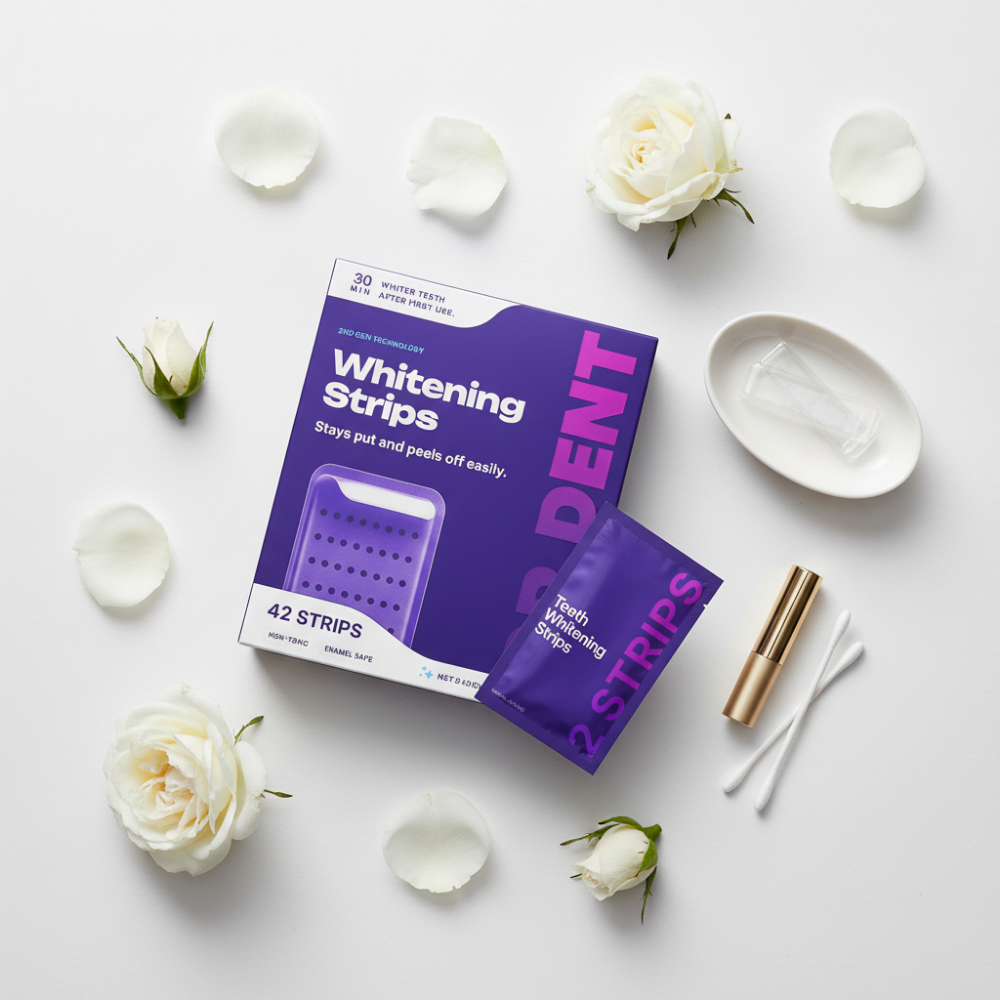 Sourire Éclat Express Bandes Sans Sensibilité