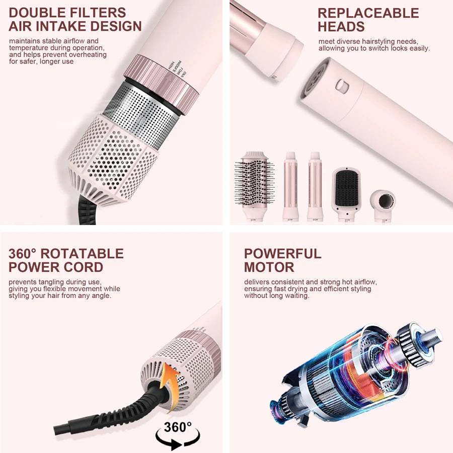 StylePro Brosse 5 en 1