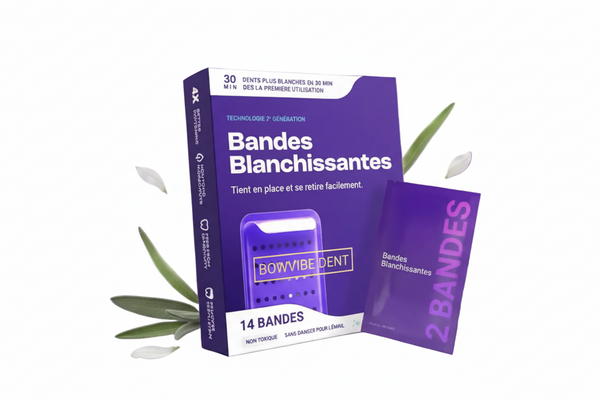 Sourire Éclat Express Bandes Sans Sensibilité