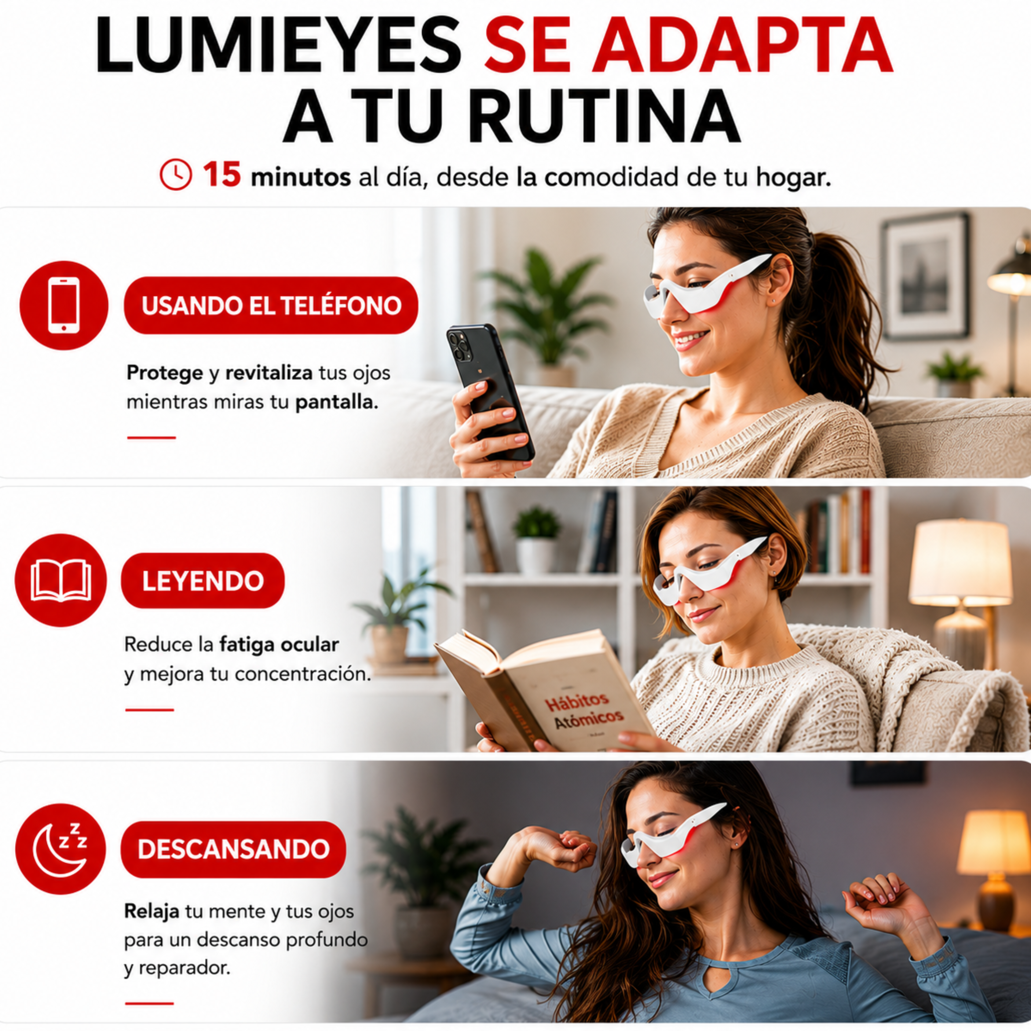 LumiEyes Lunettes Régénérantes