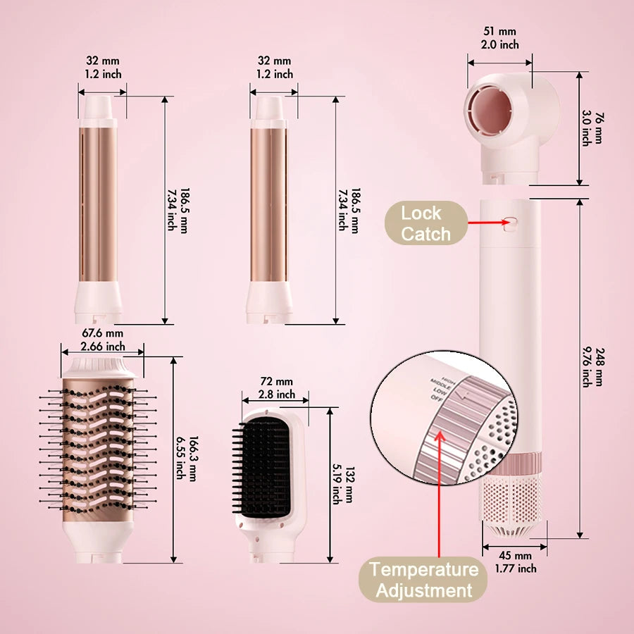 StylePro Brosse 5 en 1