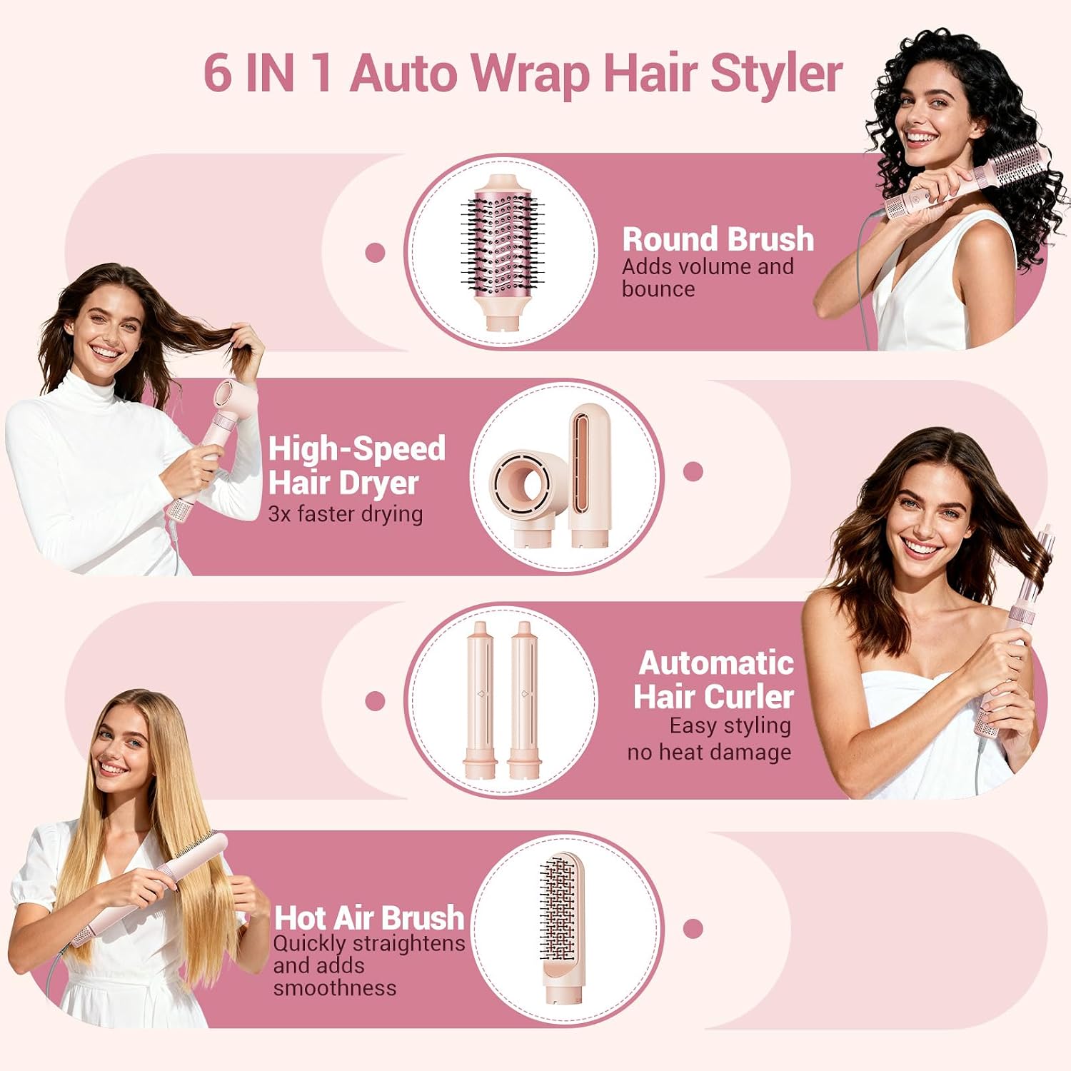 Styler Air 6-en-1 Pro Rapide