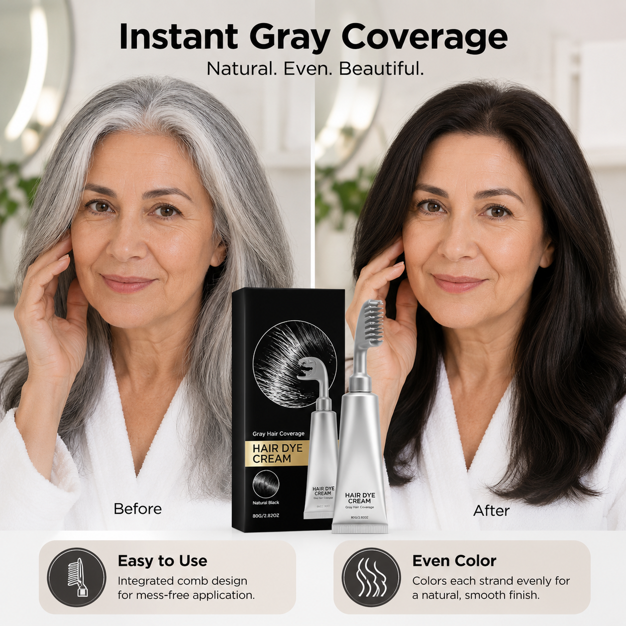 Easy Comb Colouring Cream