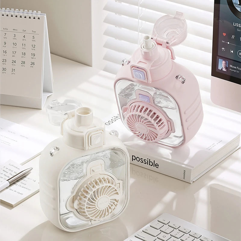 Ventilateur Gourde Portable avec Bandoulière